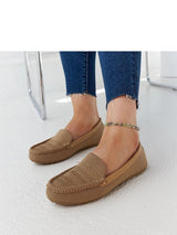 Komfort-Mokassins Damen Sara Nina, klassische Slip-on