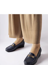 Komfort-Mokassins Damen Lia Vera, Loafer Slip-On