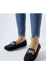 Komfort-Mokassins Damen Pia Luna, Loafer Slip-On