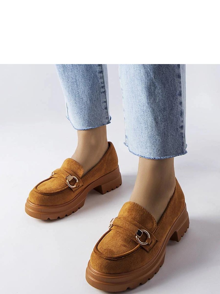 Komfort-Mokassins Damen Pia Flora, Loafer Slip-On