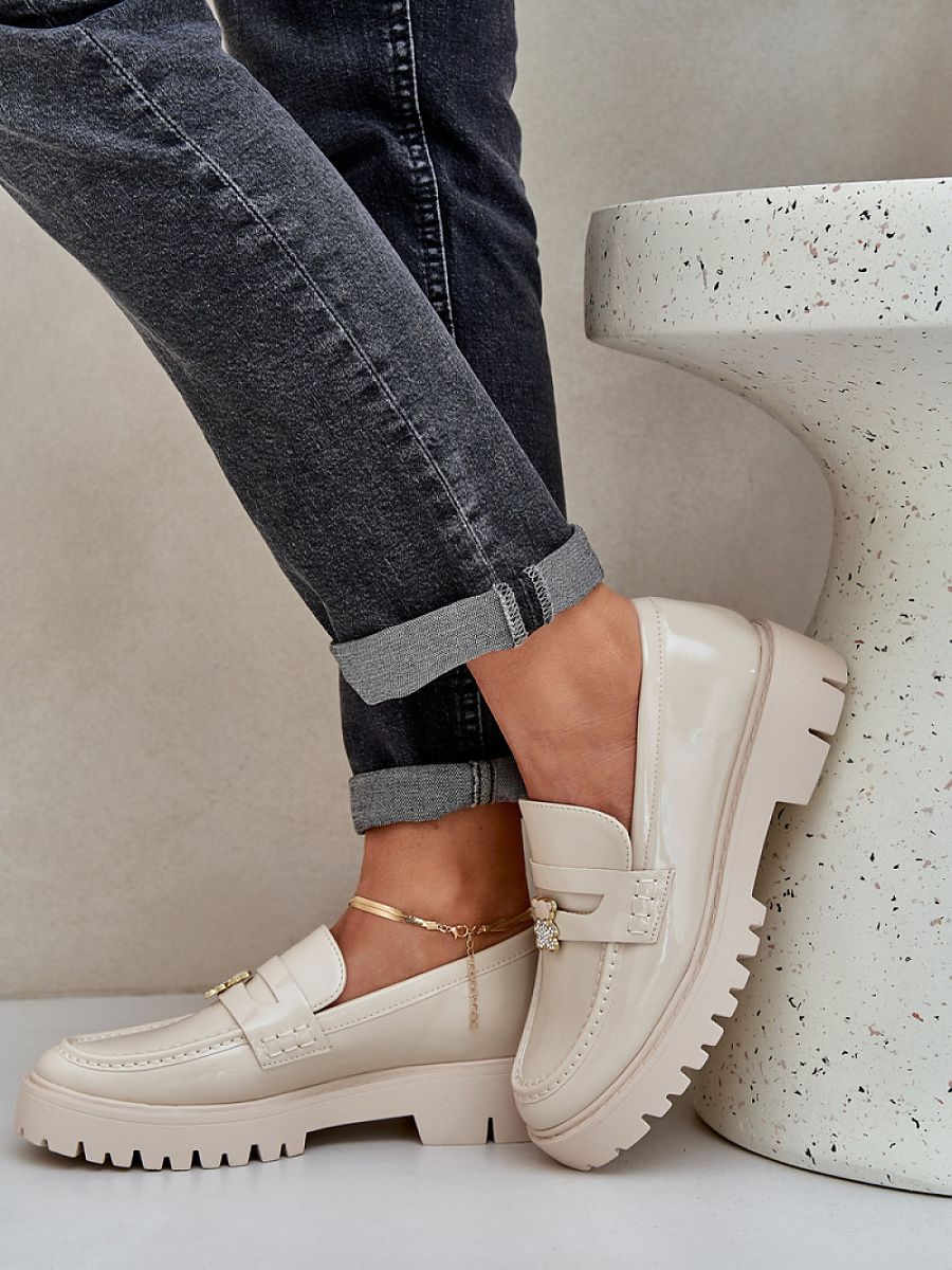Komfort-Mokassins Damen Mia Aurora, elegante Slip-On