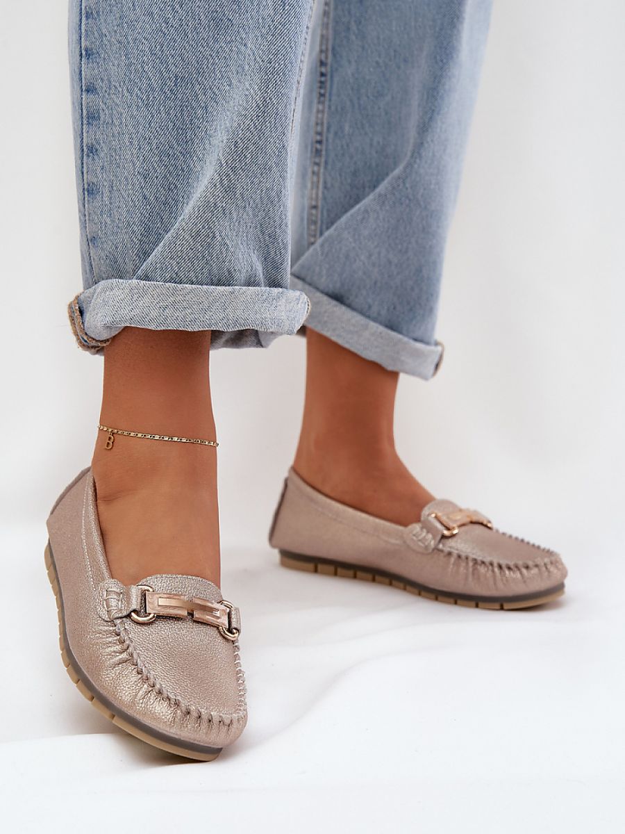 Komfort-Mokassins Damen Mia Stella, bequeme Slip-On