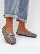 Komfort-Mokassins Damen Mia Luna, Loafer Slip-On