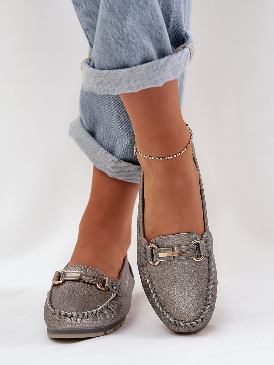 Komfort-Mokassins Damen Mia Luna, Loafer Slip-On