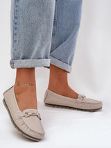Komfort-Mokassins Damen Mia Grazia, Loafer Slip-On