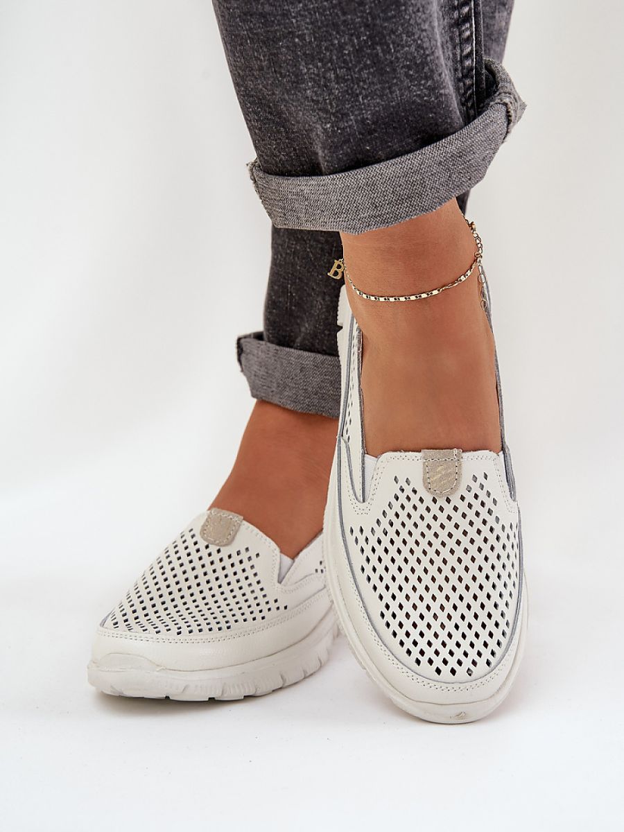 Komfort-Mokassins Damen Mia Luce, klassische Slip-On