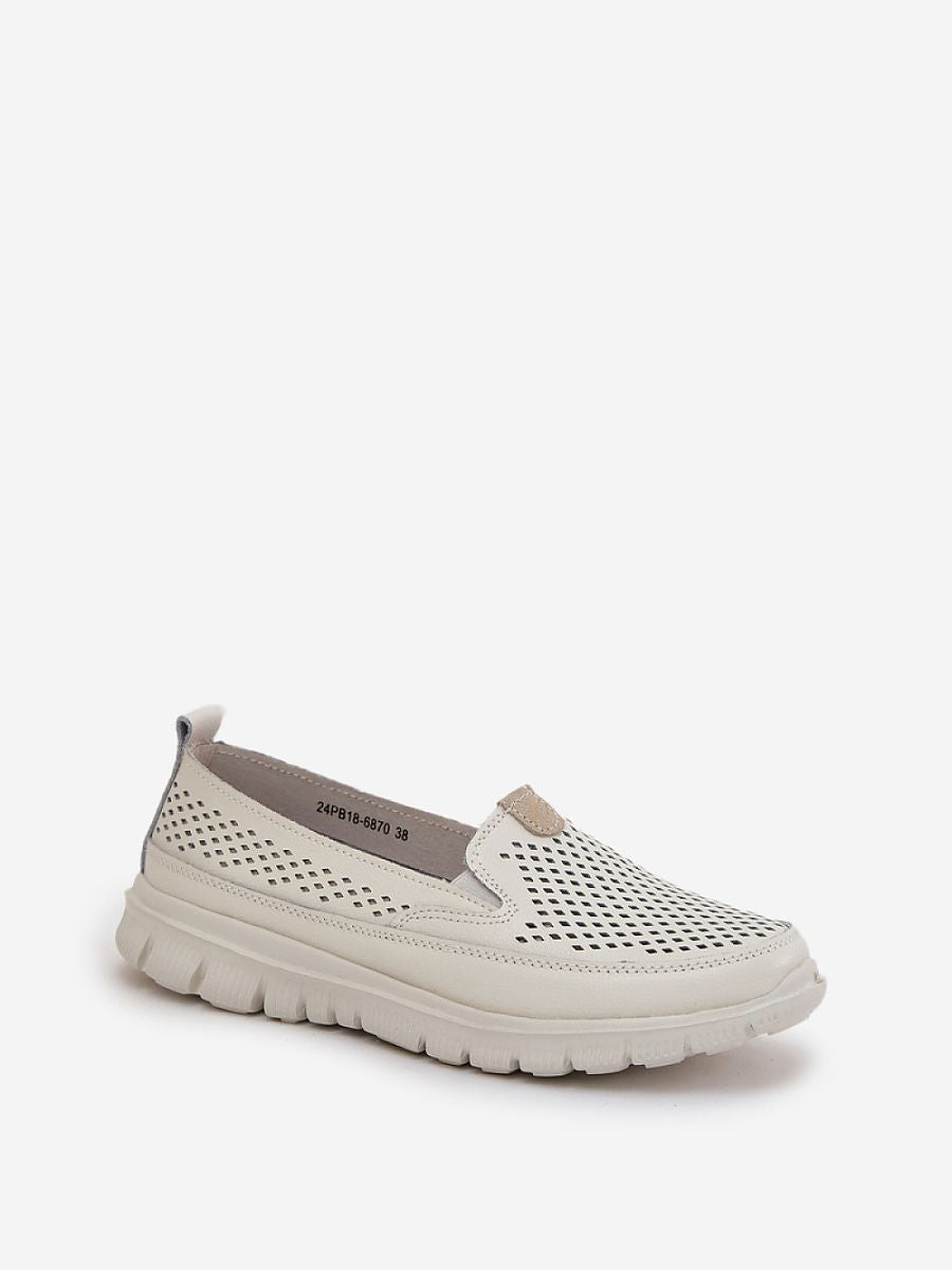 Komfort-Mokassins Damen Mia Luce, klassische Slip-On