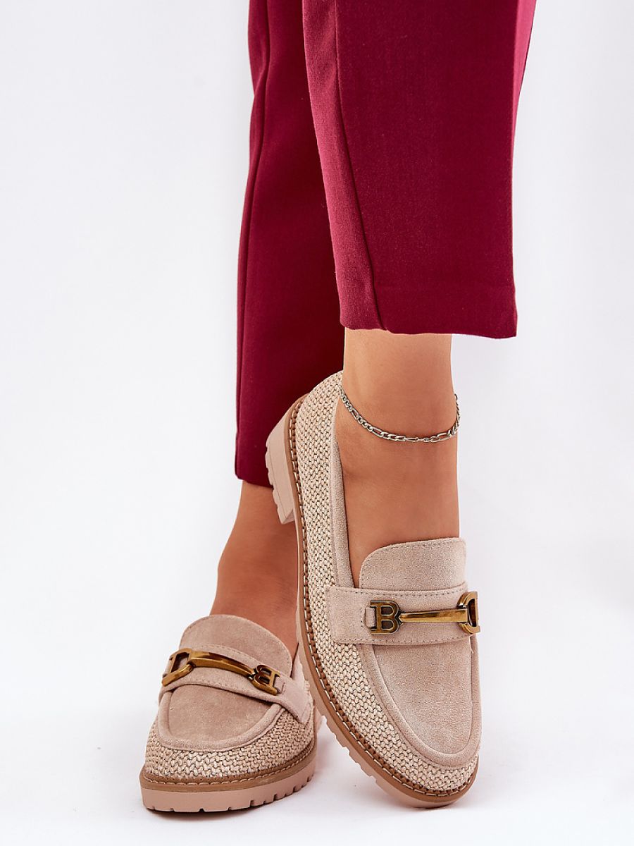 Komfort-Mokassins Damen Mia Silvia, bequeme Slip-On