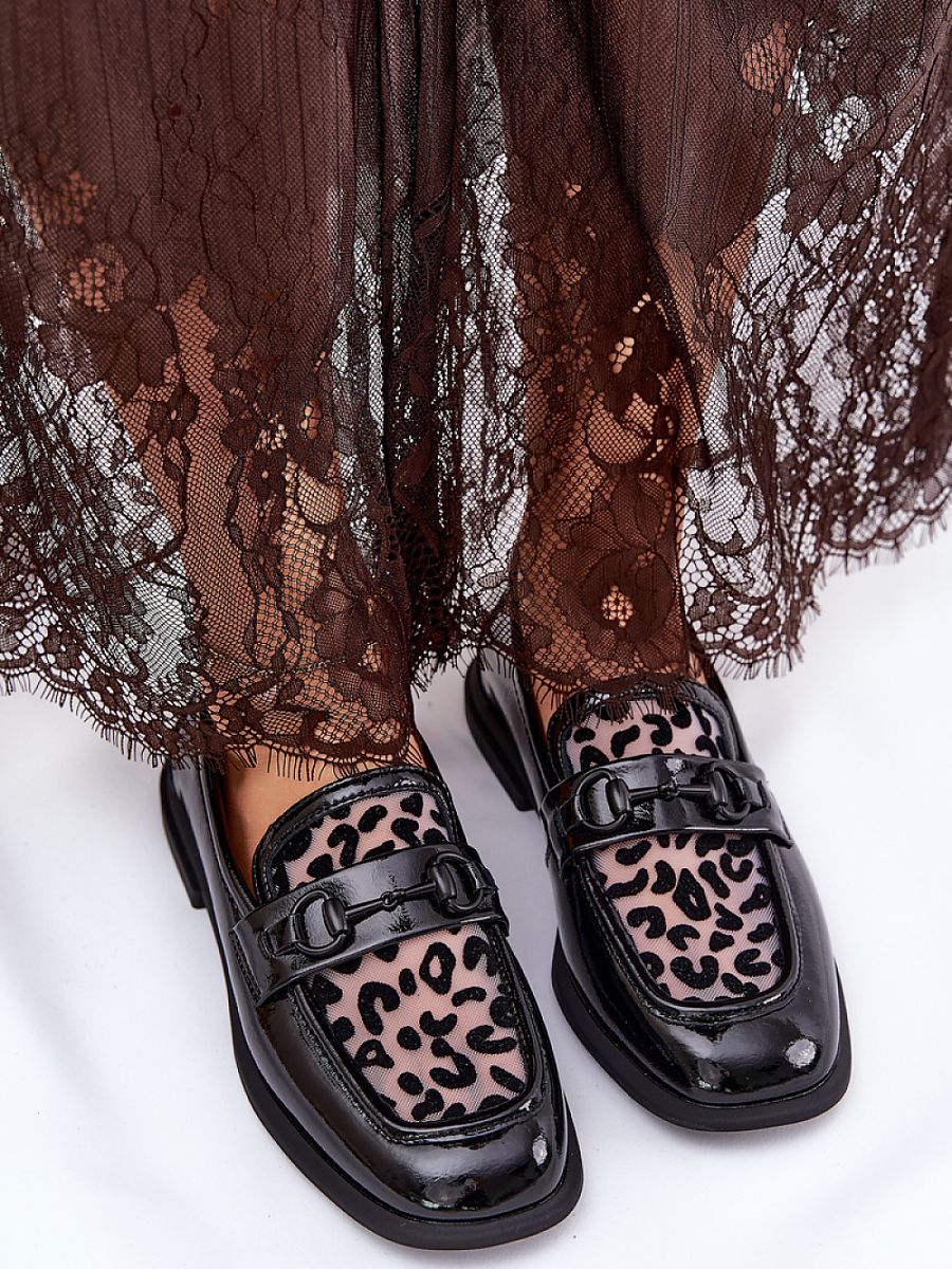 Komfort-Mokassins Damen Mia Alba, elegante Kunstleder Slip-On