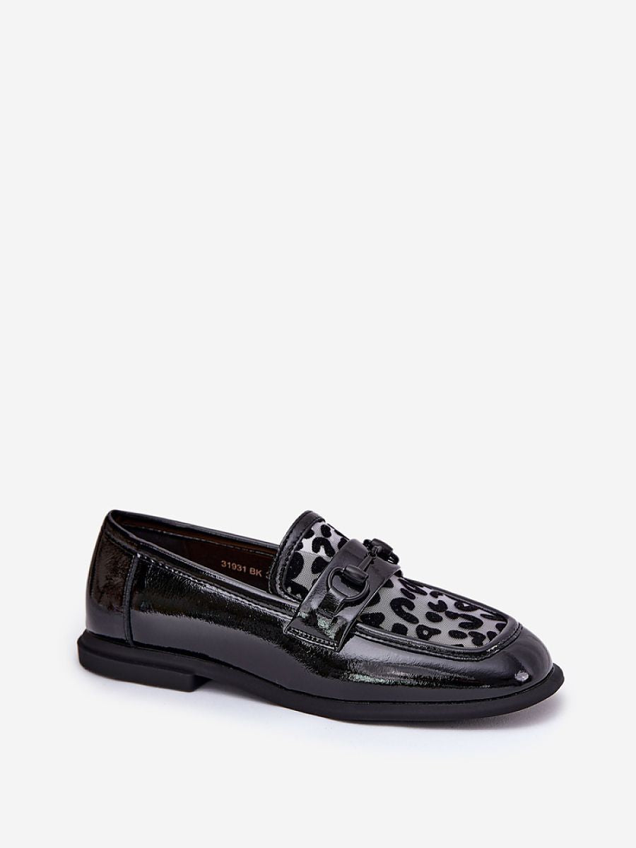 Komfort-Mokassins Damen Mia Alba, elegante Kunstleder Slip-On