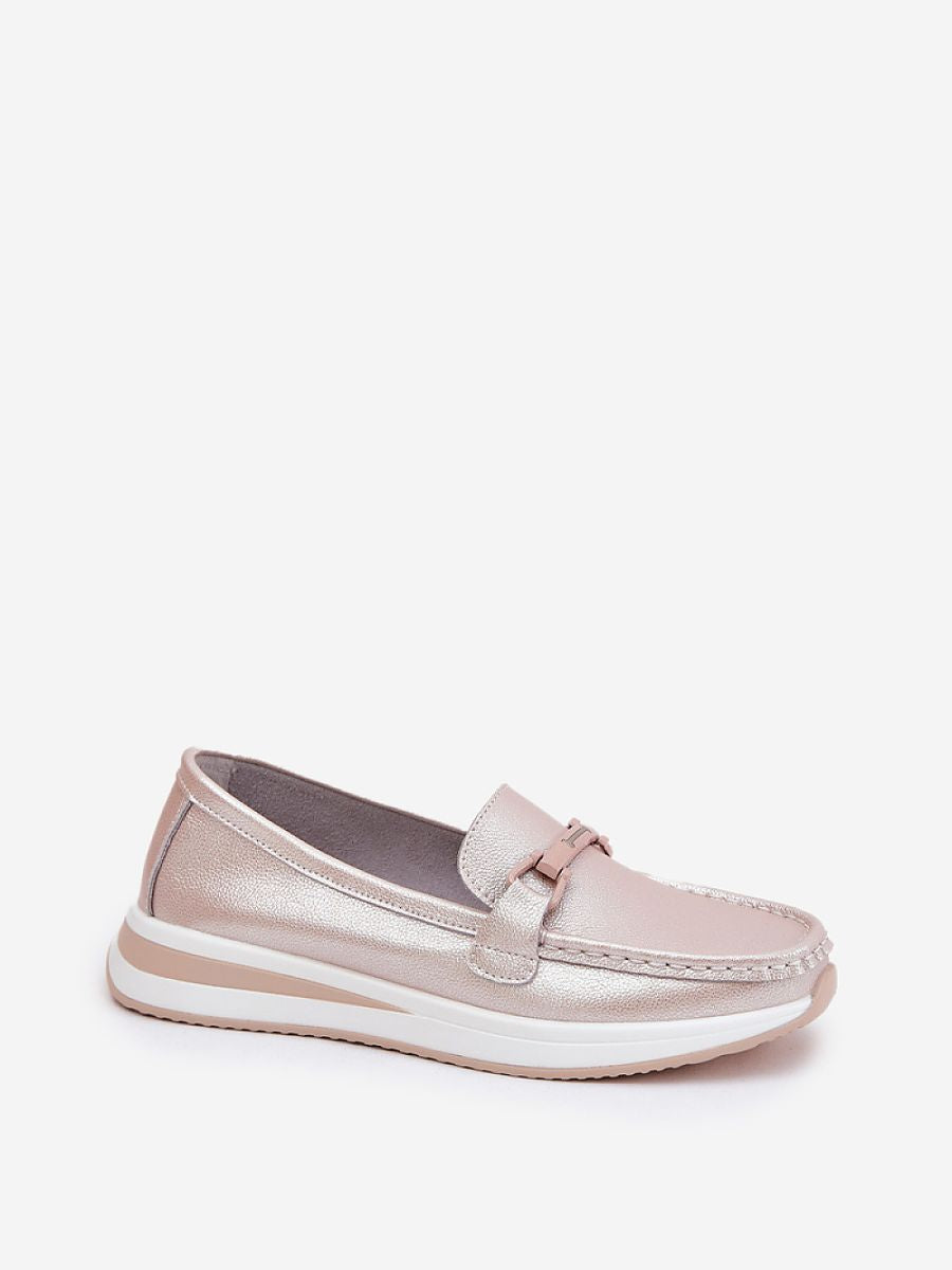 Komfort-Mokassins Damen Ada Sofia, bequeme Kunstleder Slip-On
