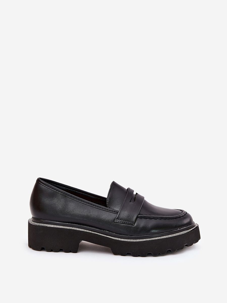 Komfort-Mokassins Damen Ada Vittoria, Kunstleder Slip-On Loafer