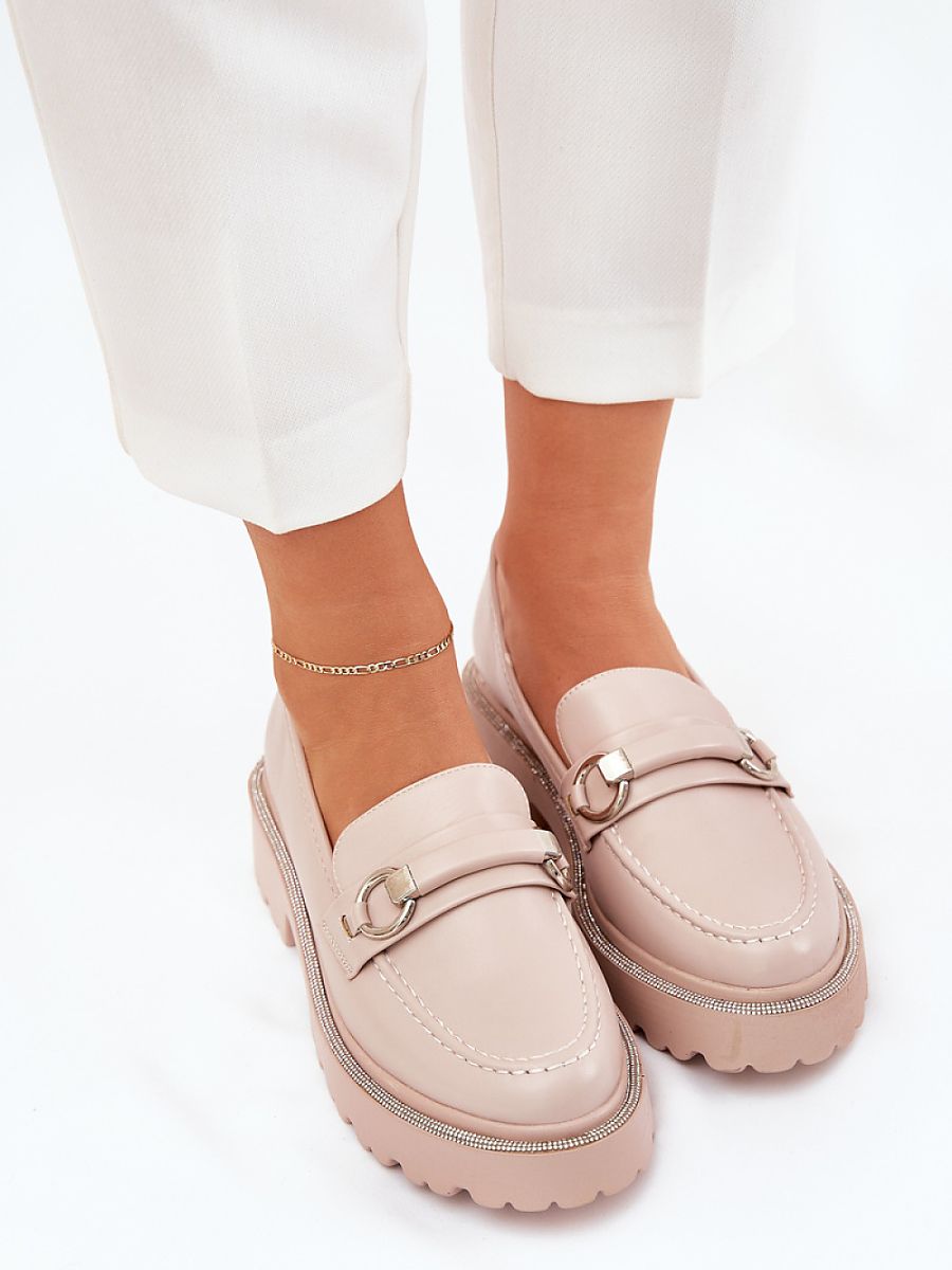 Komfort-Mokassins Damen Ada Giulia, elegante Kunstleder Slip-On