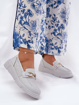 Komfort-Mokassins Damen Ada Rachele, Kunstleder Slip-On Loafer
