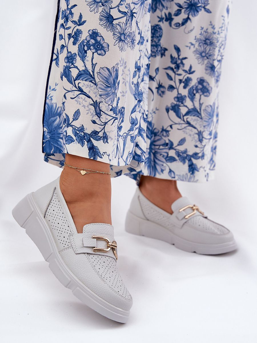 Komfort-Mokassins Damen Ada Rachele, Kunstleder Slip-On Loafer