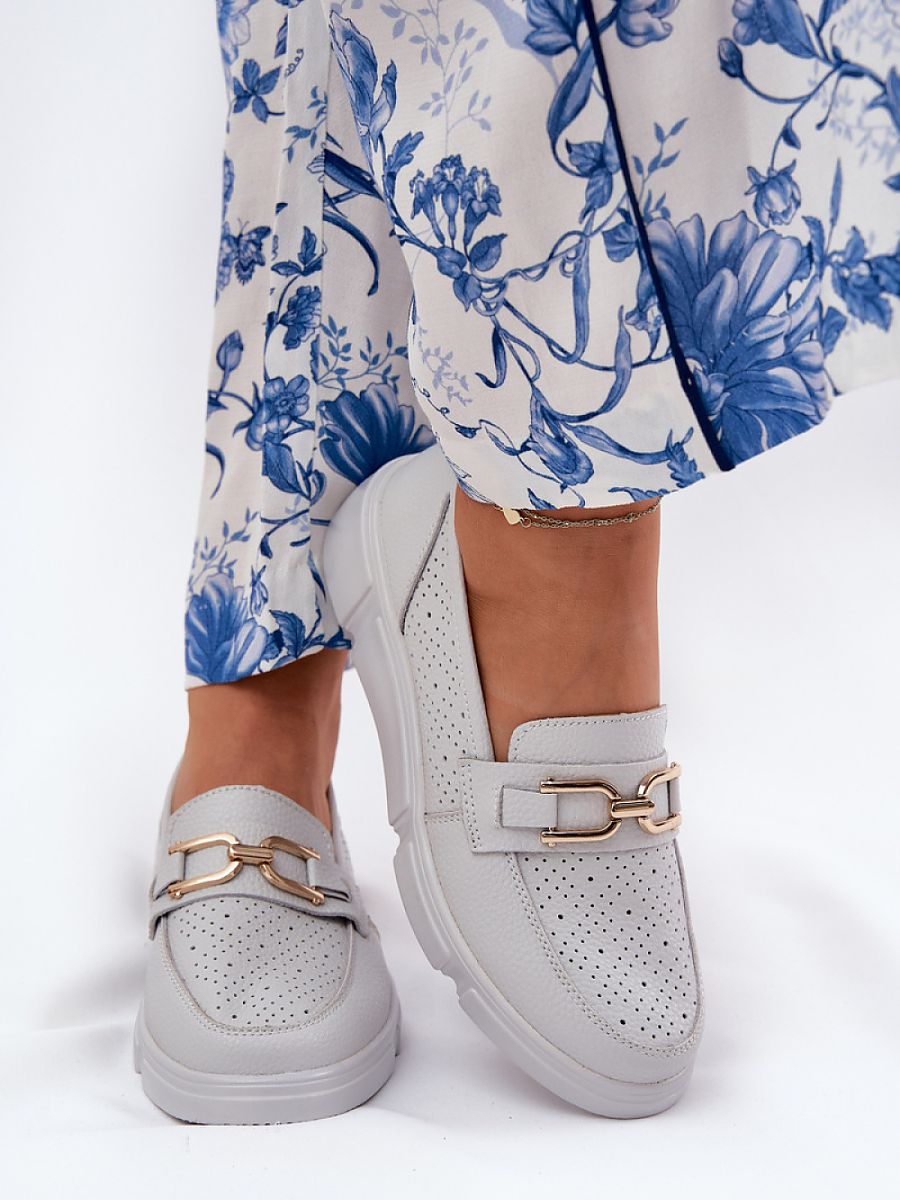 Komfort-Mokassins Damen Ada Rachele, Kunstleder Slip-On Loafer