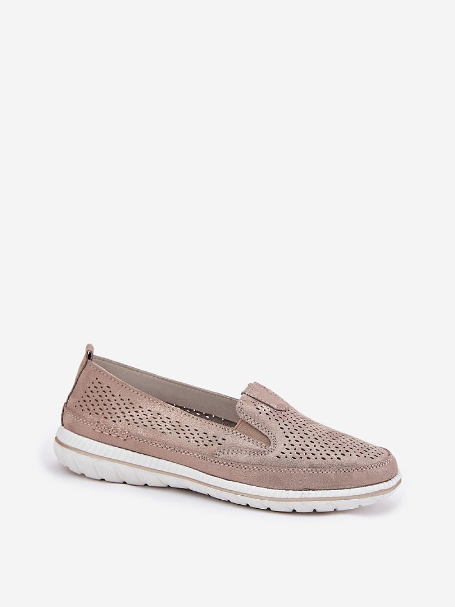 Komfort-Mokassins Damen Ada Serena, Kunstleder Slip-On Loafer