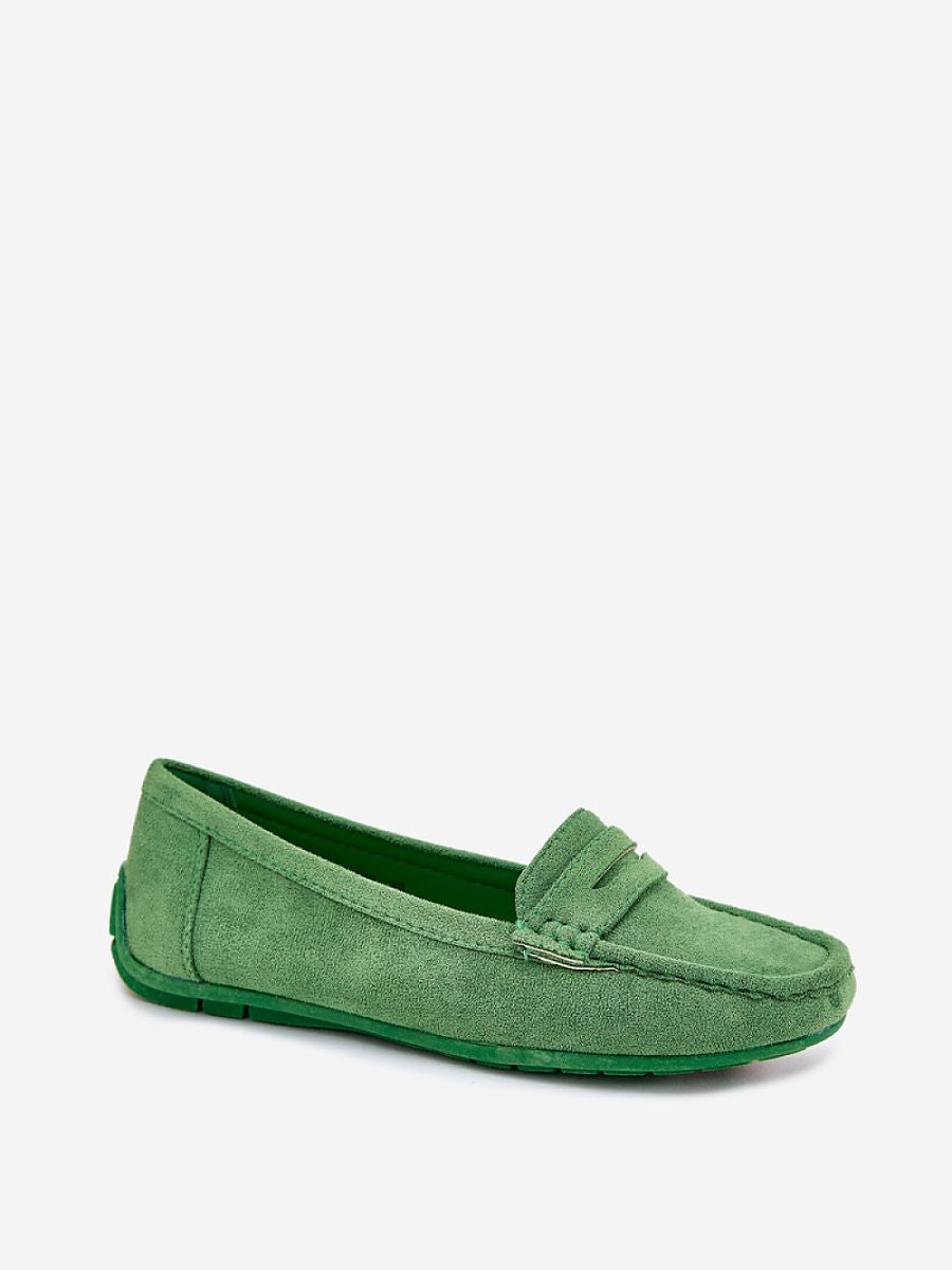 Komfort-Mokassins Damen Ada Fiore, bequeme Kunstleder Slip-On