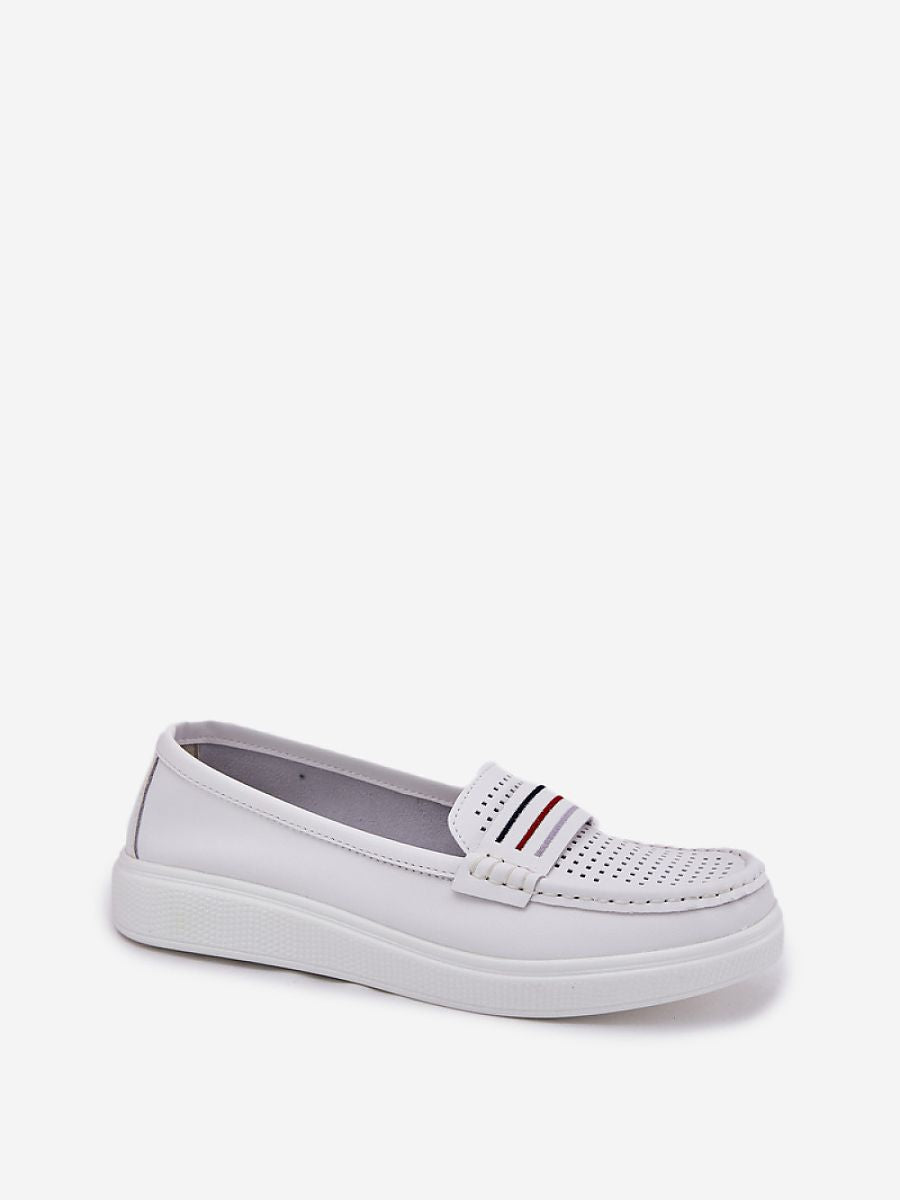 Komfort-Mokassins Damen Ada Gioia, Kunstleder Slip-On Loafer