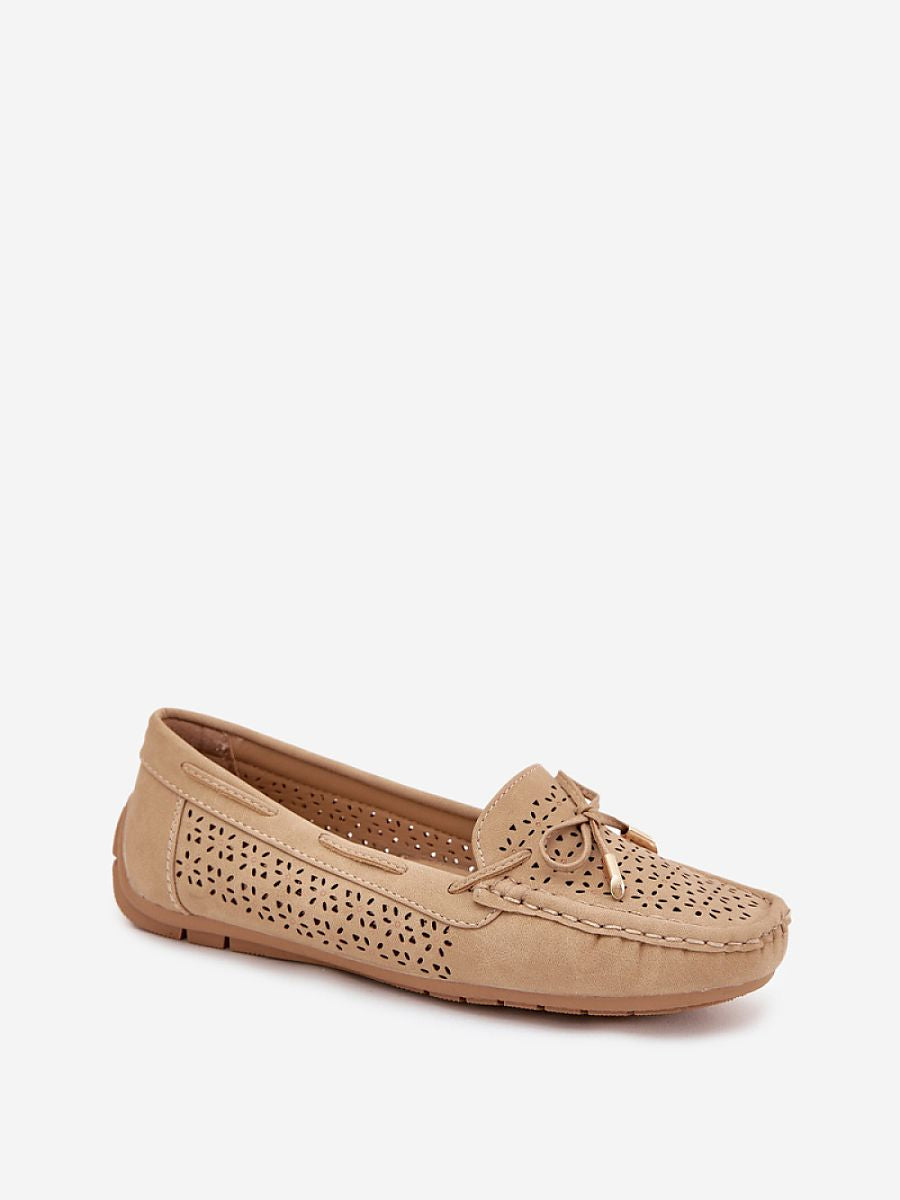 Komfort-Mokassins Damen Ada Grazia, elegante Kunstleder Slip-On