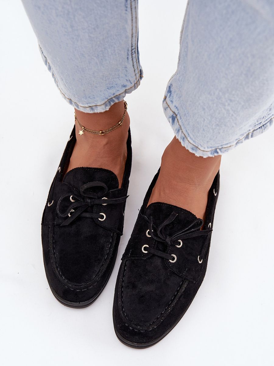 Komfort-Mokassins Damen Ada Franca, Loafer Slip-On