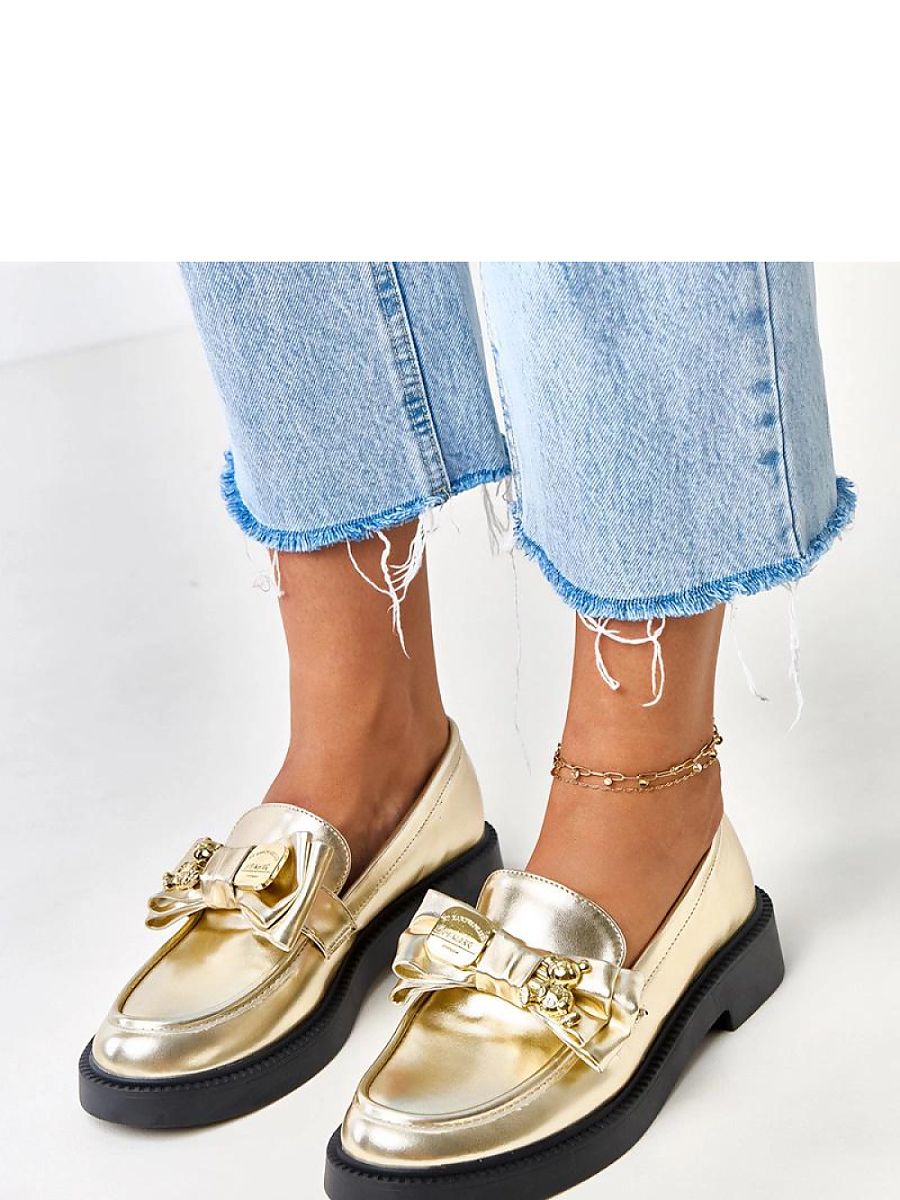Komfort-Mokassins Damen Ada Flora, klassische Slip-On