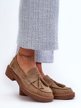 Komfort-Mokassins Damen Ida Vittoria, klassische Slip-On