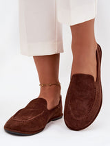 Komfort-Mokassins Damen Ida Giulia, Loafer Slip-On