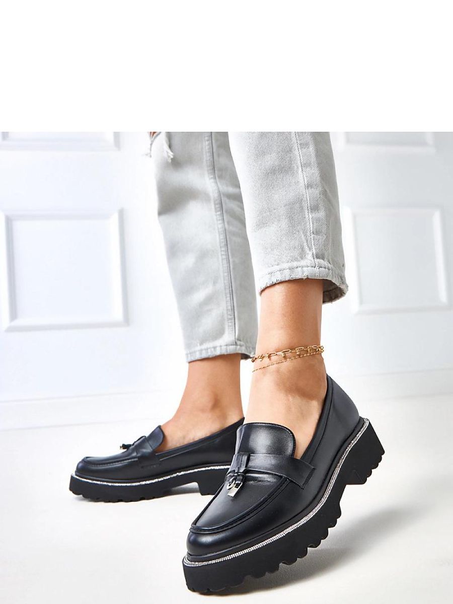 Komfort-Mokassins Damen Ida Luna, Bequeme Slip-On