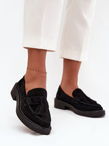 Komfort-Mokassins Damen Ida Perla, Loafer Slip-On