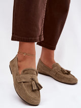 Komfort-Mokassins Damen Lea Matilde, Klassische Slip-On
