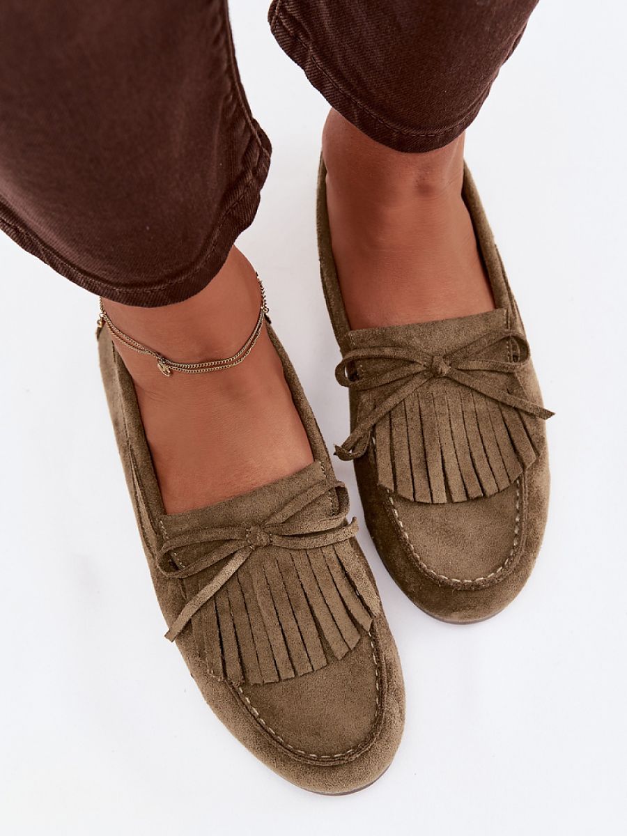 Komfort-Mokassins Damen Lea Silvia, elegante Slip-On