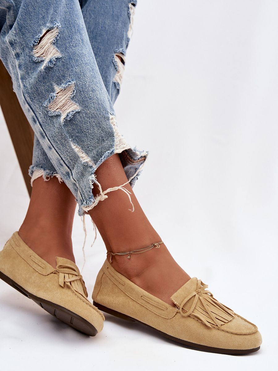Komfort-Mokassins Damen Lea Franca, elegante Slip-On
