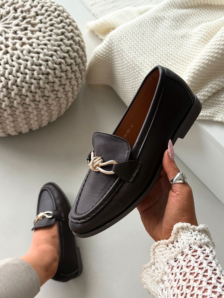 Komfort-Mokassins Damen Anna Paola, Elegante Slip-On
