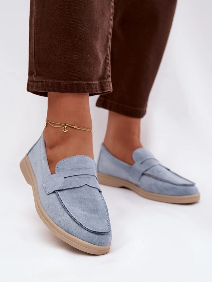 Komfort-Mokassins Damen Zoe Perla, elegante Slip-On
