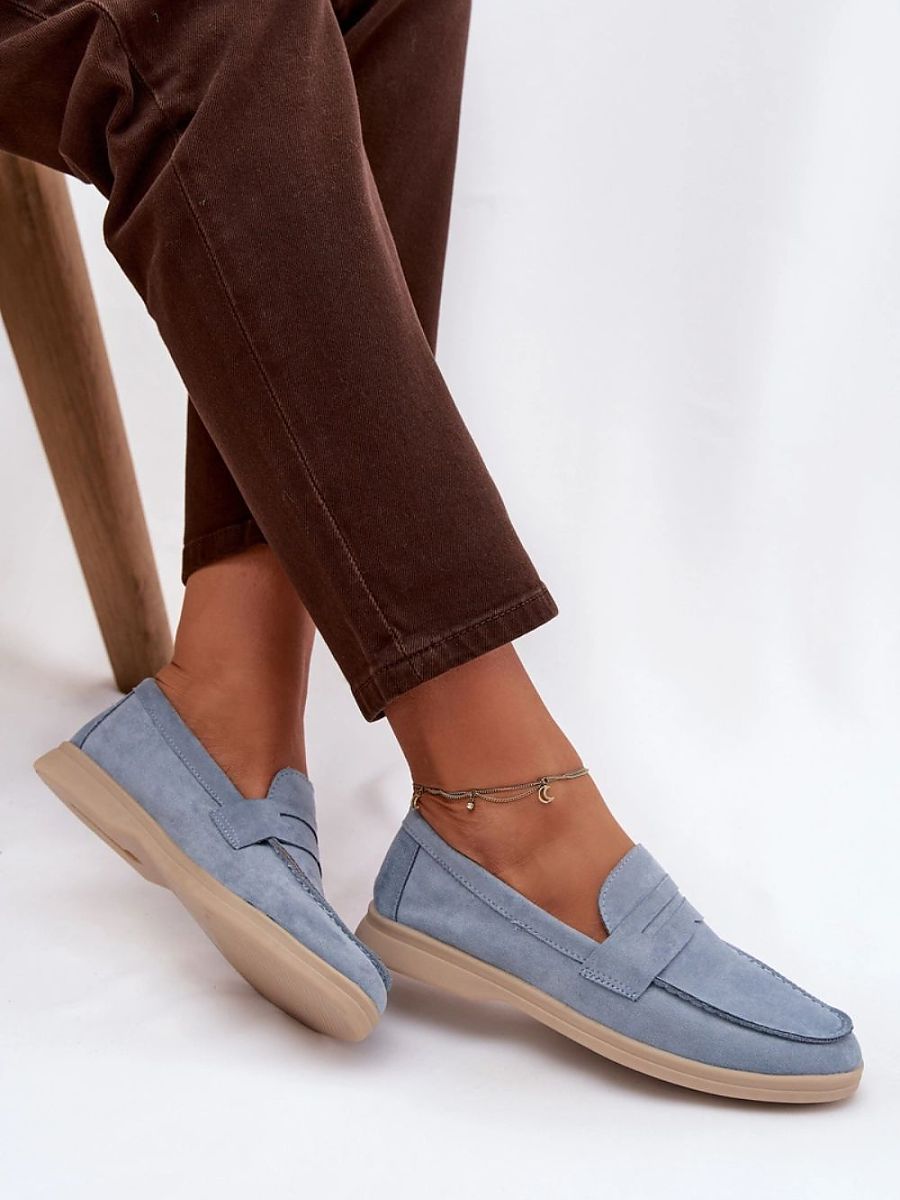 Komfort-Mokassins Damen Zoe Perla, elegante Slip-On