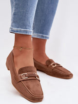 Komfort-Mokassins Damen Anna Elisa, Elegante Slip-On