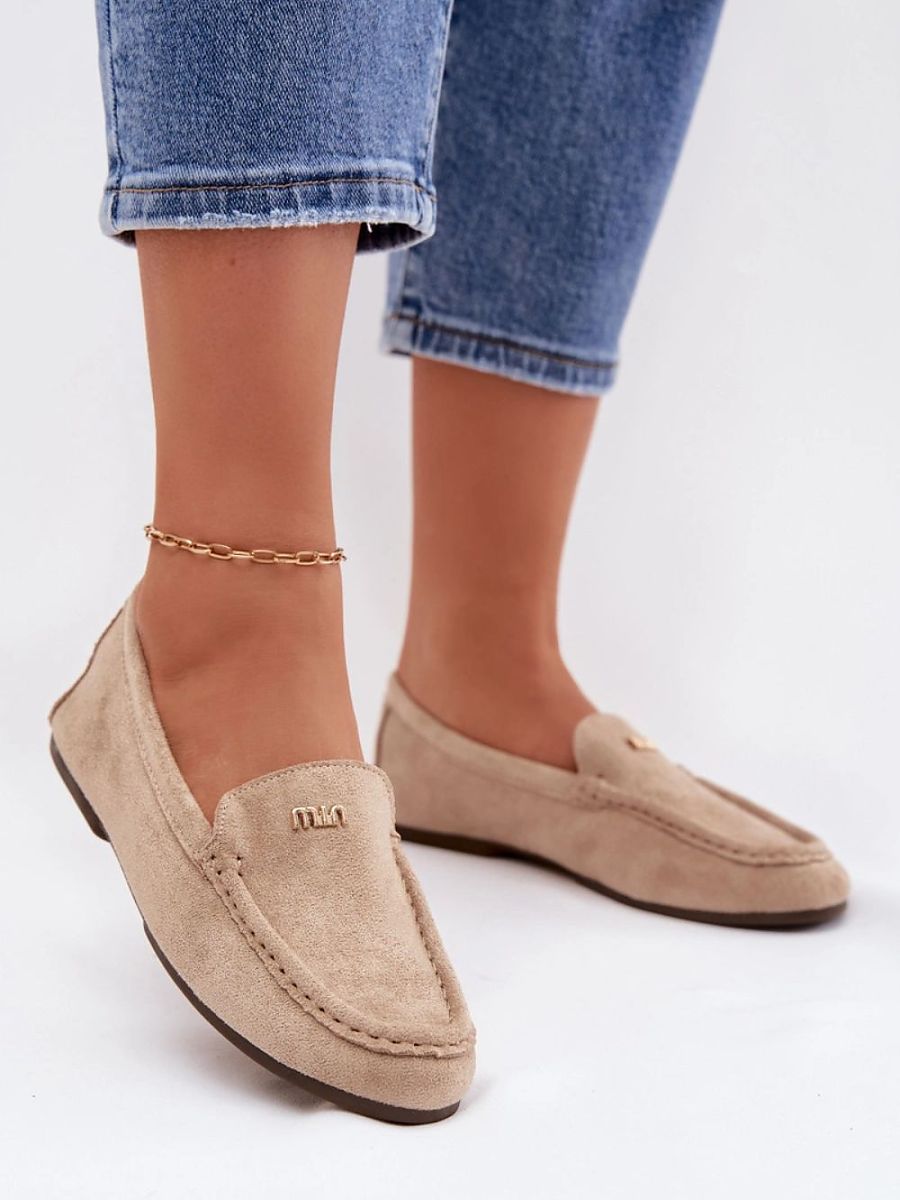 Komfort-Mokassins Damen Zoe Fiore, klassische Slipper