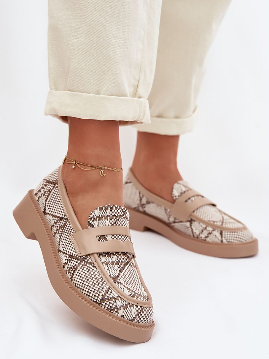 Komfort-Mokassins Damen Zoe Alba, bequeme Slipper