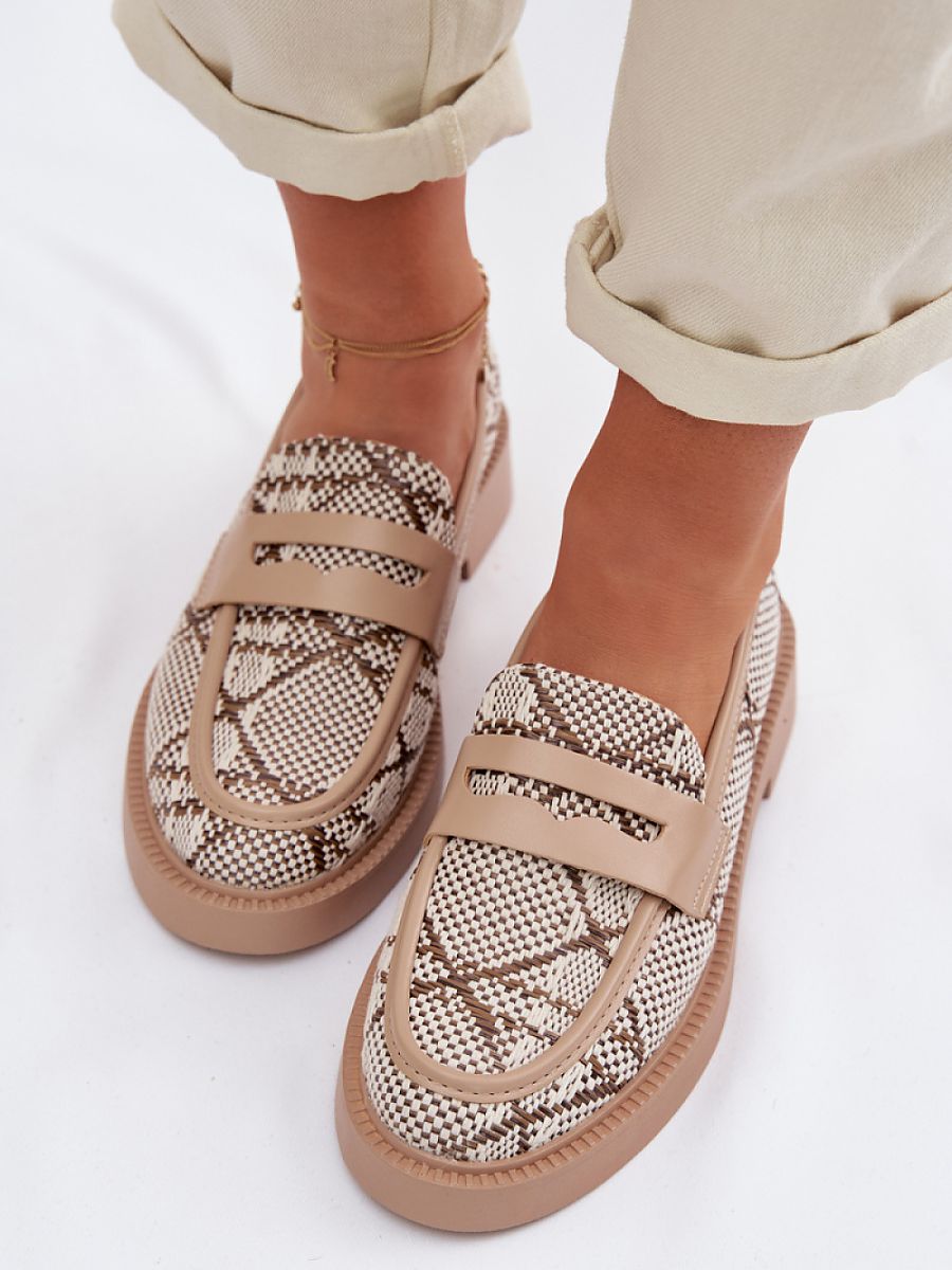 Komfort-Mokassins Damen Zoe Alba, bequeme Slipper