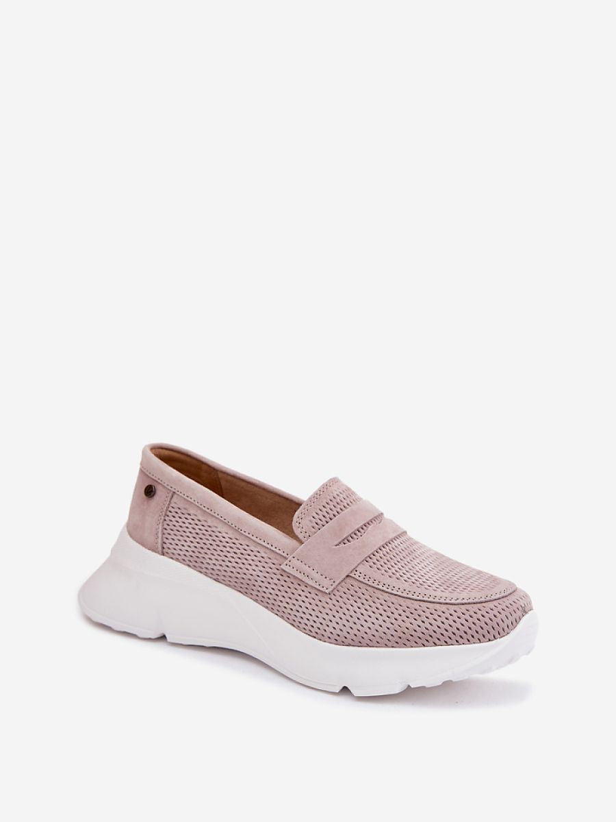 Komfort-Mokassins Damen Noa Rachele, elegante Slipper