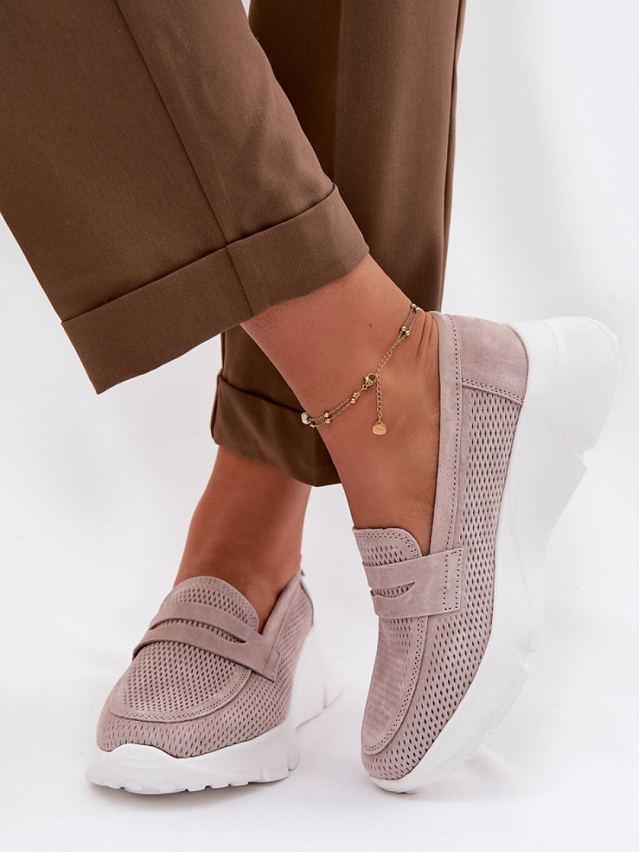 Komfort-Mokassins Damen Noa Rachele, elegante Slipper