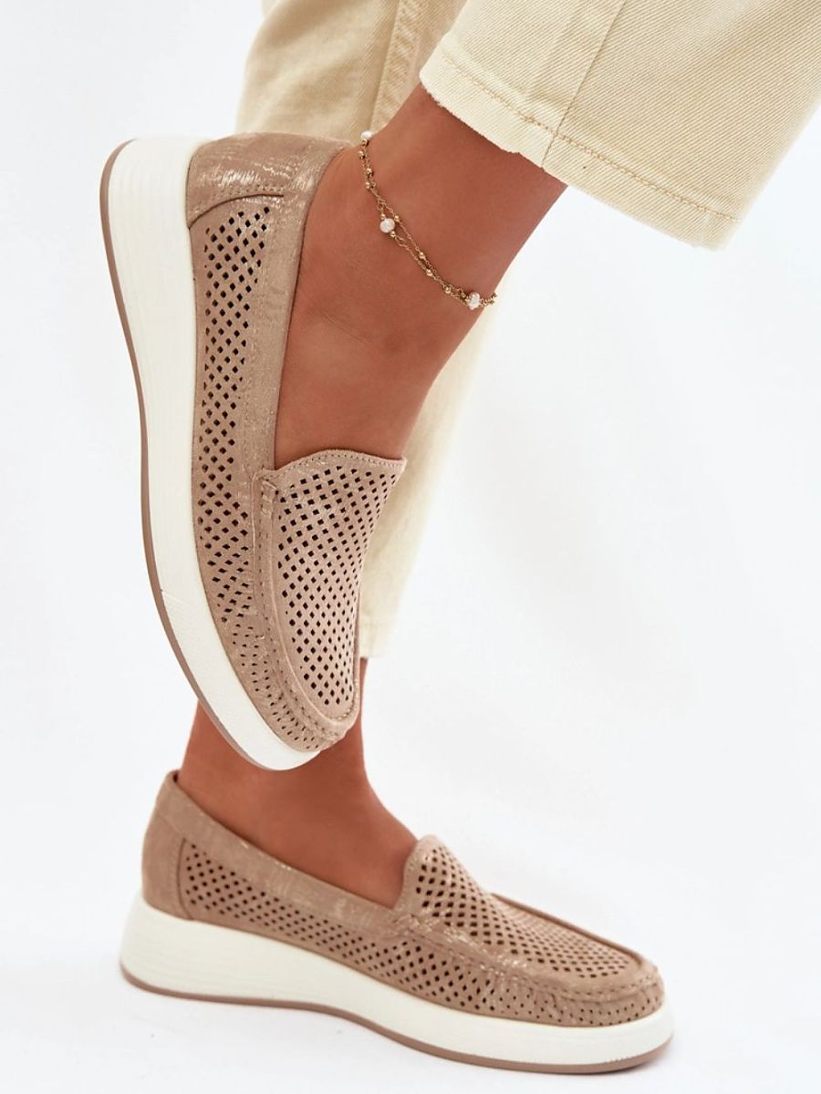 Komfort-Mokassins Damen Noa Serena, elegante Slipper