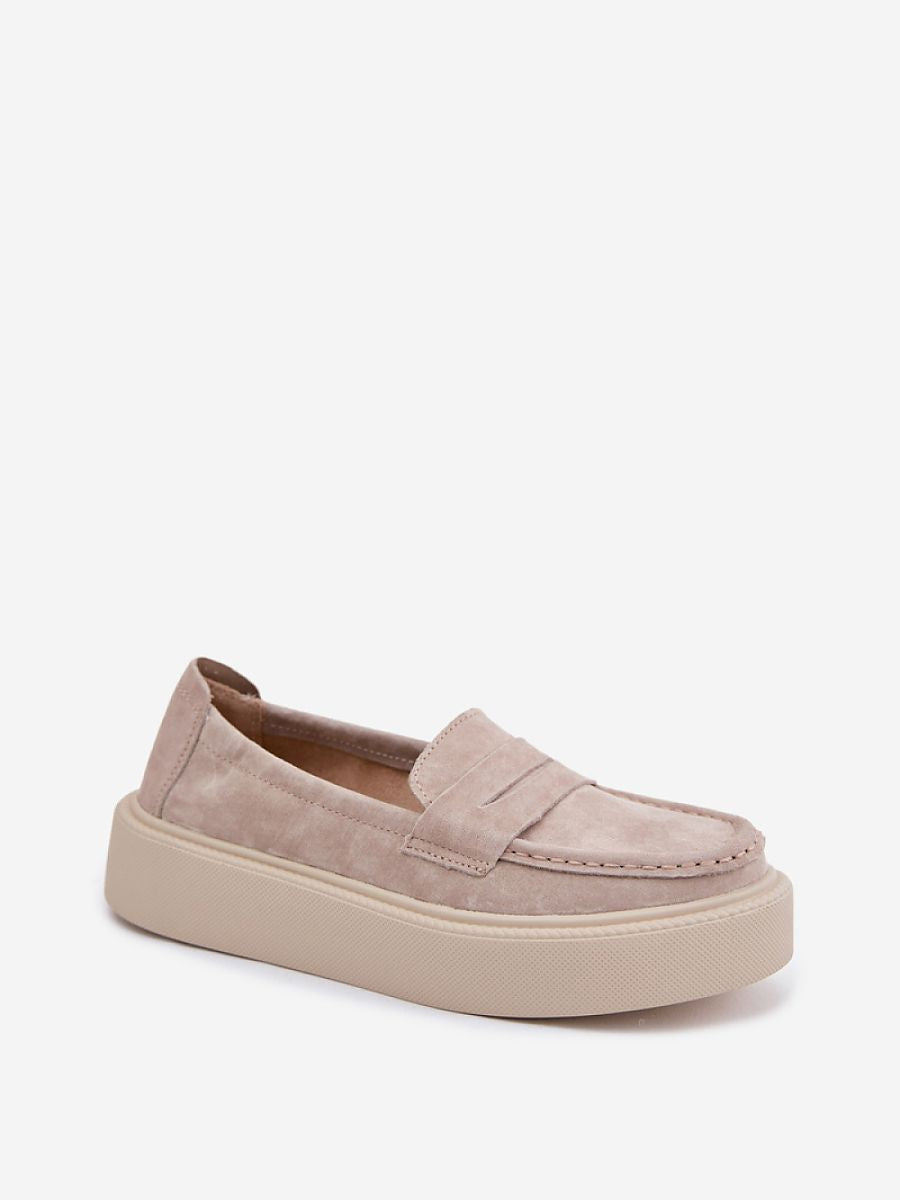 Komfort-Mokassins Damen Isa Chiara, klassische Slip-On