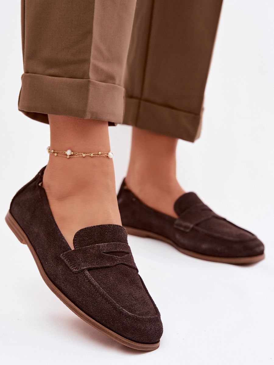 Komfort-Mokassins Damen Isa Aurora, elegante Slip-On