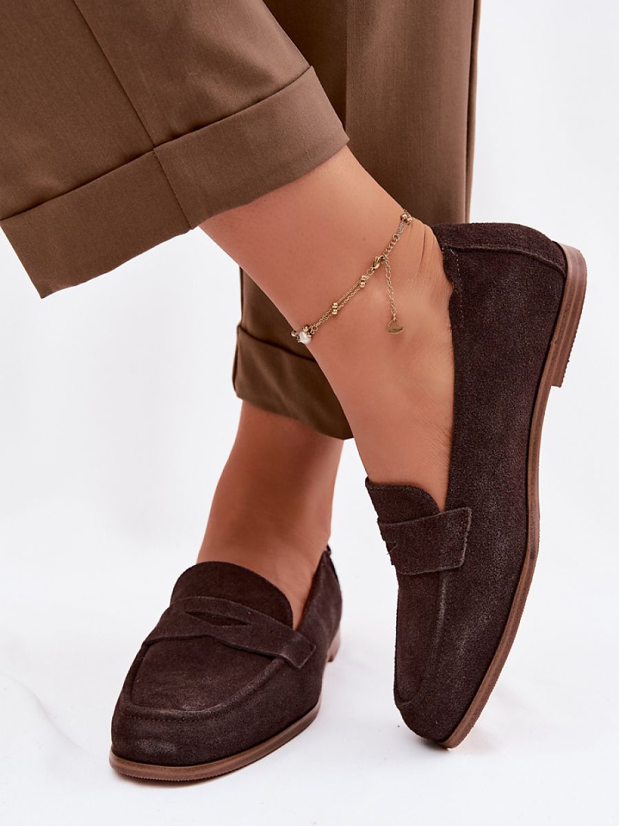 Komfort-Mokassins Damen Isa Aurora, elegante Slip-On