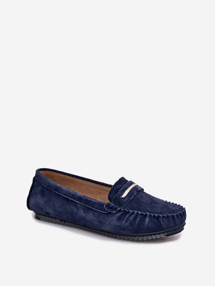 Komfort-Mokassins Damen Isa Perla, Loafer Slip-On