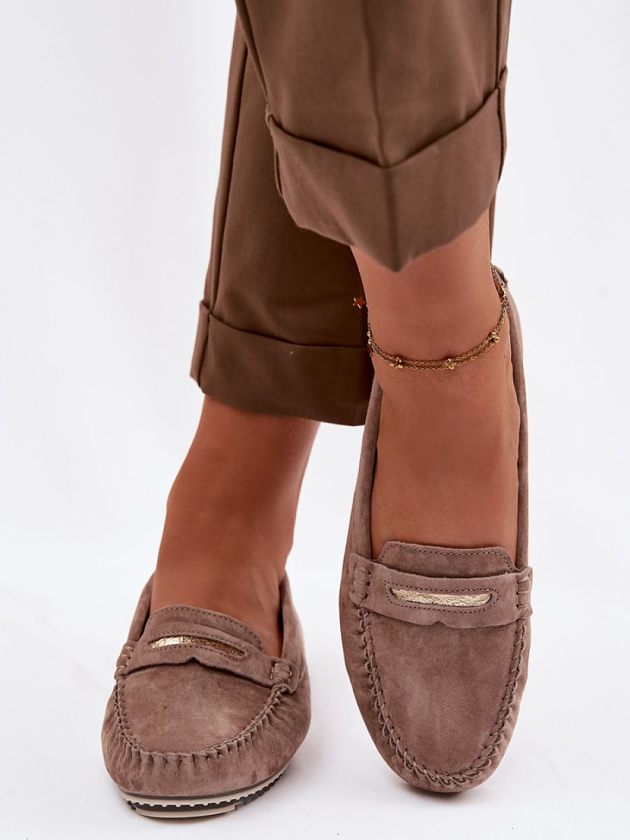 Komfort-Mokassins Damen Isa Grazia, Loafer Slip-On