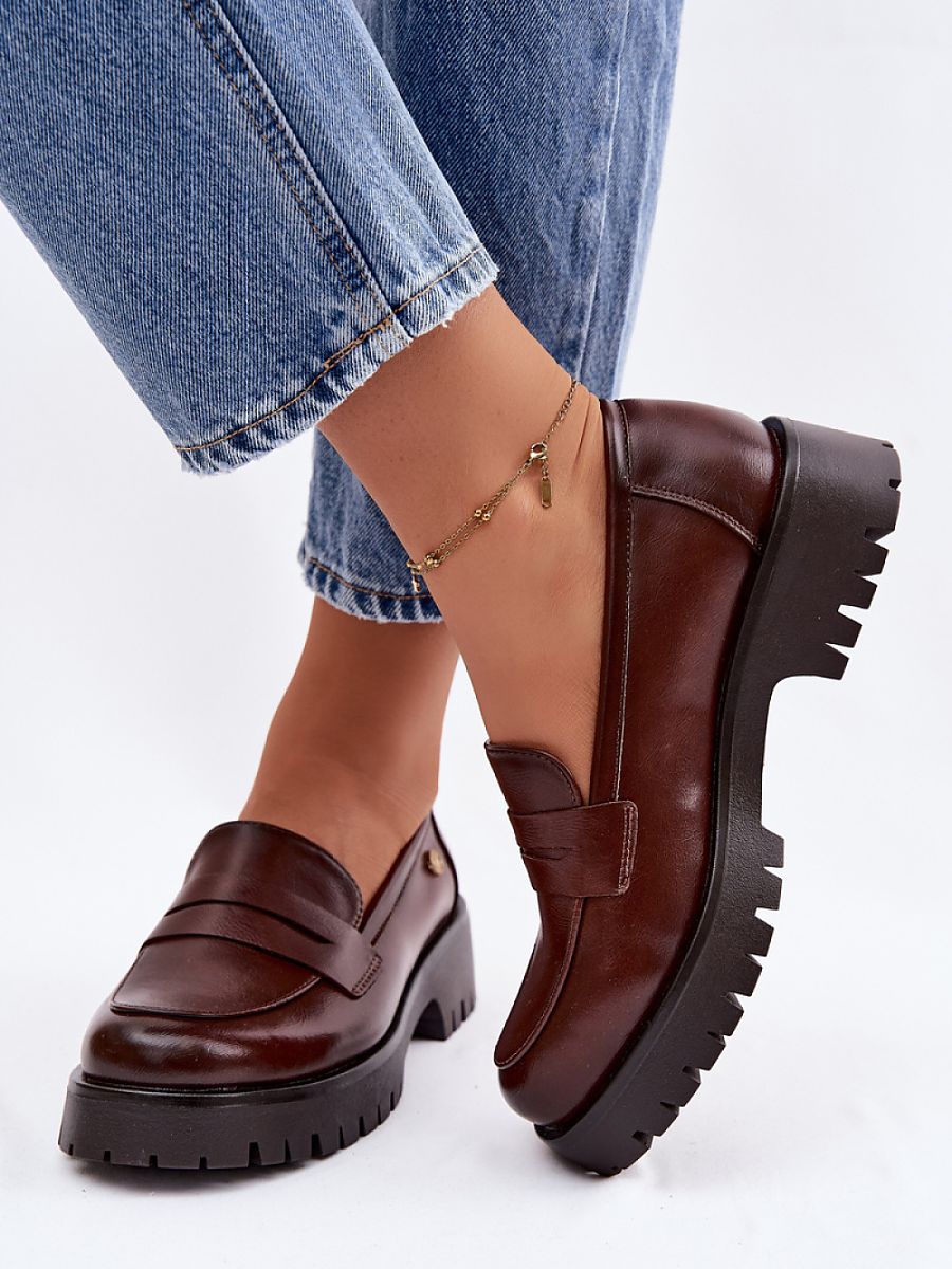 Komfort-Mokassins Damen Isa Luce, elegante Slip-On