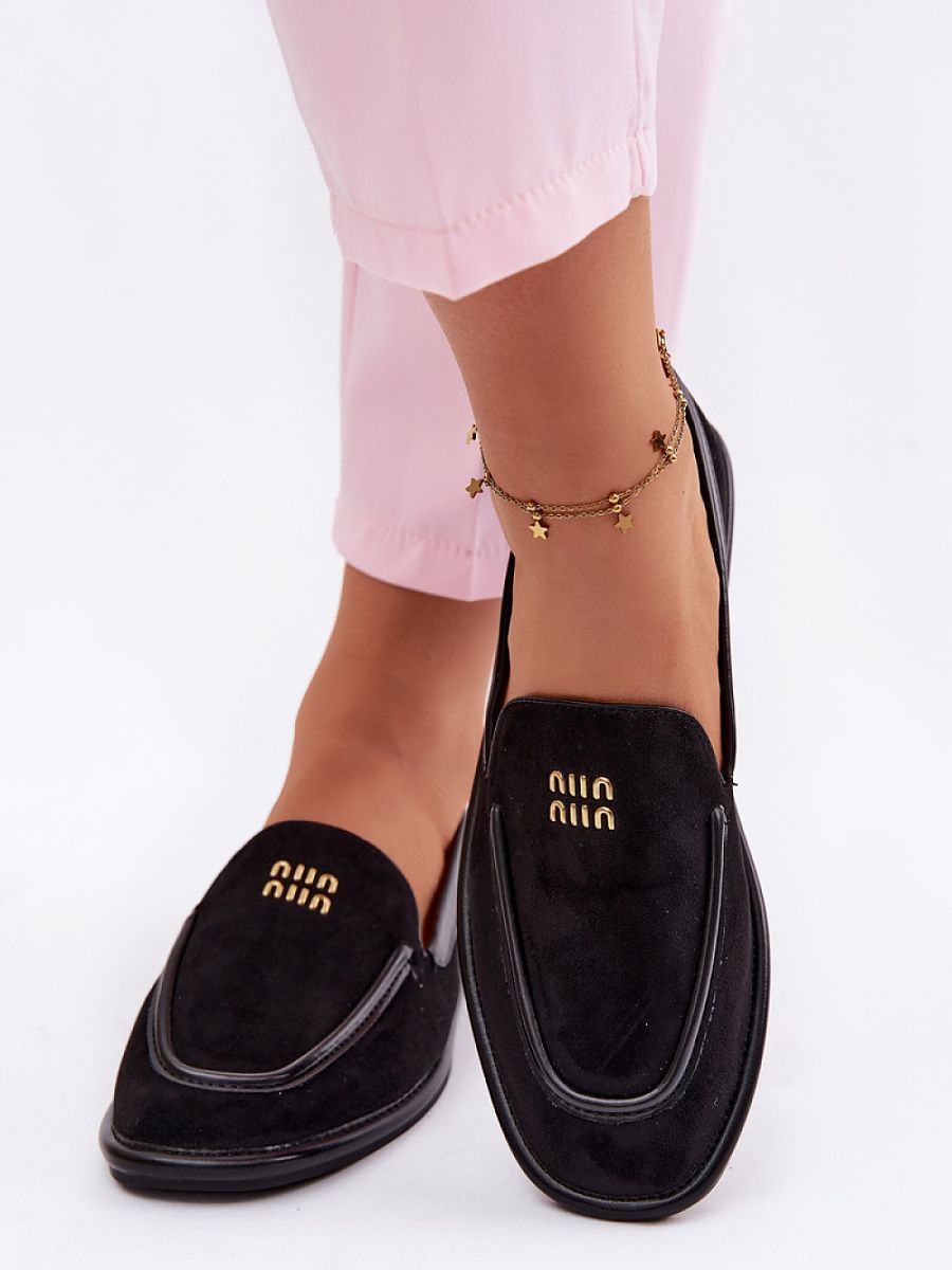 Kunstleder-Mokassins Damen Isa Paola, Loafer zum Hineinschlüpfen